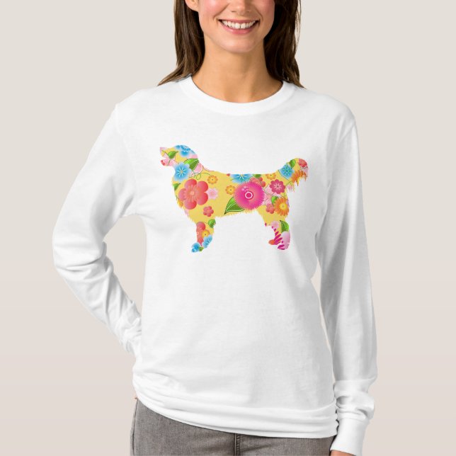T-shirt Golden retriever (Devant)