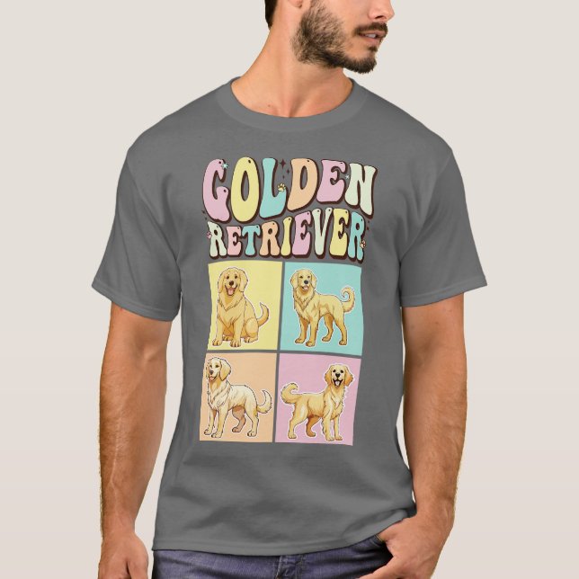 T-shirt Golden Retriever (Devant)