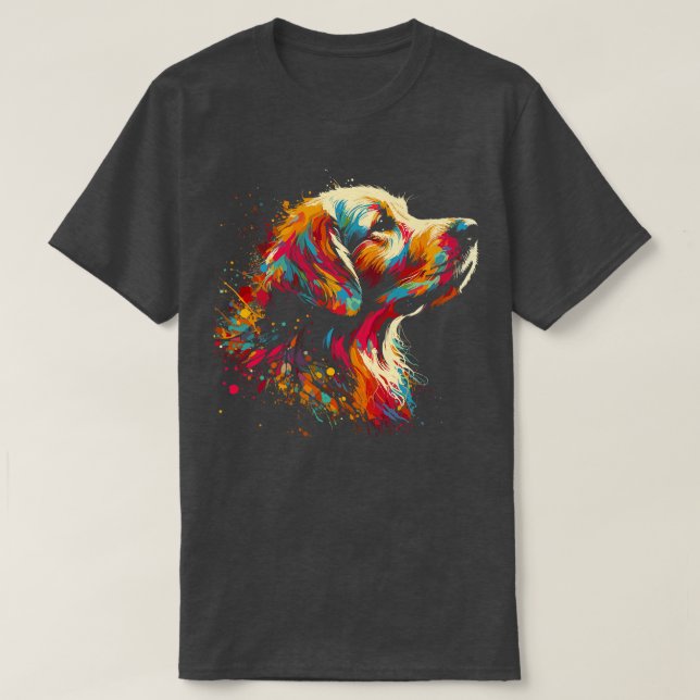 T-shirt Golden Retriever (Design devant)