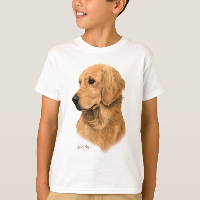 T-shirt Golden retriever (Devant)