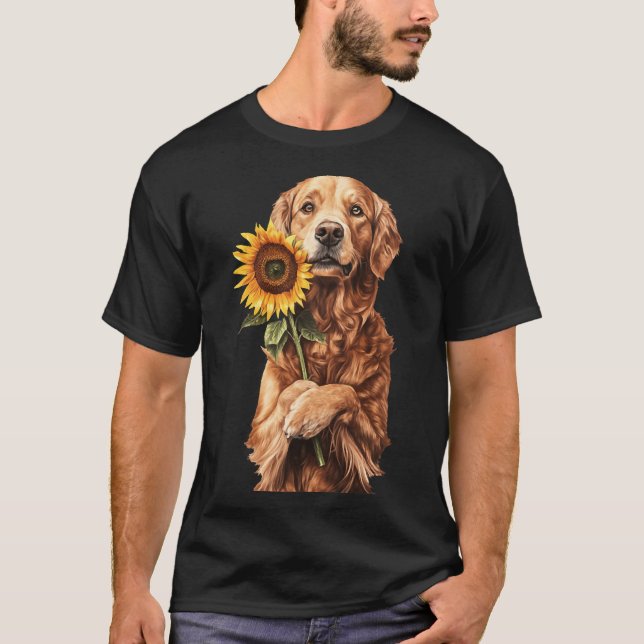 T-shirt Golden Retriever    (Devant)