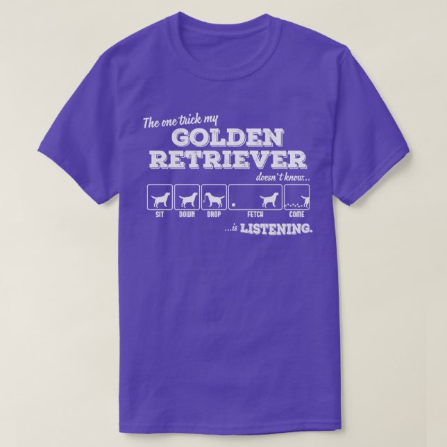 T-shirt Golden Retriever 1 (Design devant)
