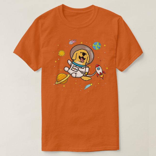 T-shirt Golden Retriever (1) (Design devant)