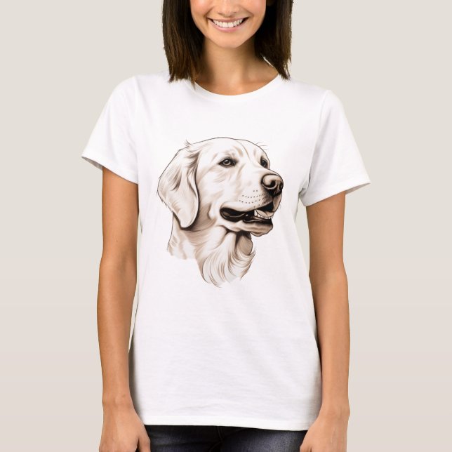 T-shirt Golden Retriever 2 (Devant)