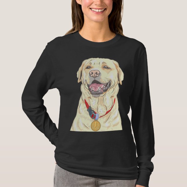 T-shirt Golden Retriever Champion (Devant)