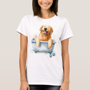 T-shirt Golden Retriever Chien