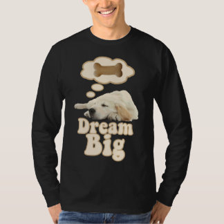 T-shirt Golden Retriever Chien Dream Big