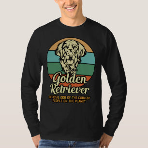 T-shirt Golden Retriever Chien Officiel Des Personnes Les