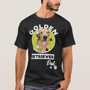 T-shirt Golden Retriever Chien Papa