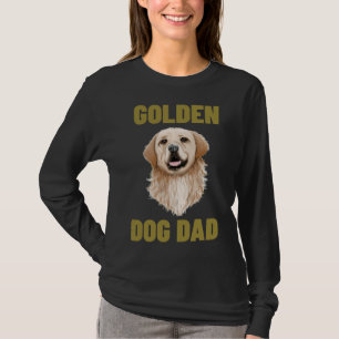 T-shirt Golden Retriever Chien Papa