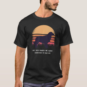 T-shirt Golden Retriever Chien Retro 7