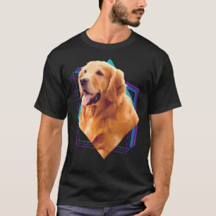 T-shirt Golden Retriever Chien Tee