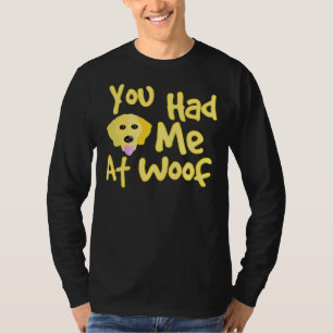 T-shirt Golden Retriever Chien Tu M'As Eu À Woof