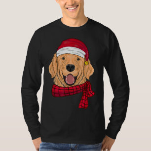 T-shirt Golden Retriever Christmas Labrador Retriever
