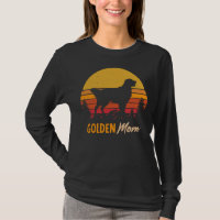 Golden Retriever Dog Mom Vintage Retro 277