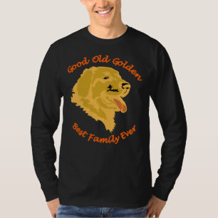 T-shirt Golden Retriever Dog pour la meilleure famille de
