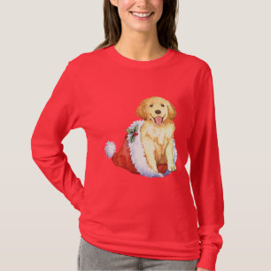 T-shirt Golden retriever heureux de Howliday
