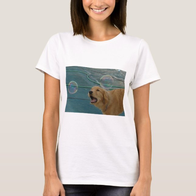T-shirt Golden Retriever Love (Devant)