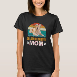 T-shirt Golden Retriever Maman