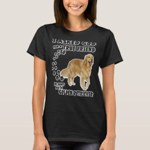 T-shirt Golden Retriever Maman Papa Costume mignon