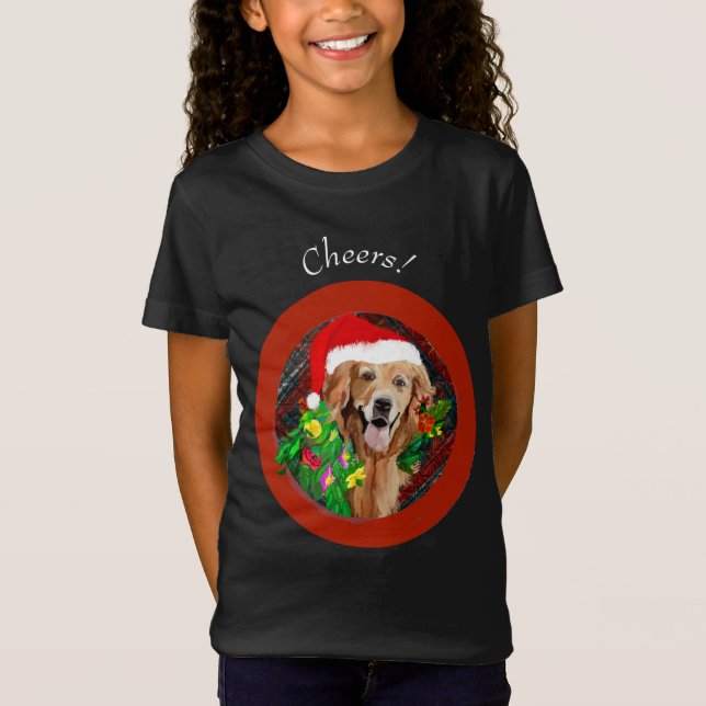 T-Shirt Golden Retriever Mom mignon chien race (Devant)