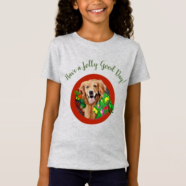 T-Shirt Golden Retriever Mom mignon chien race (Devant)