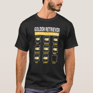 T-shirt Golden Retriever Obedience Training Dog Guide to T