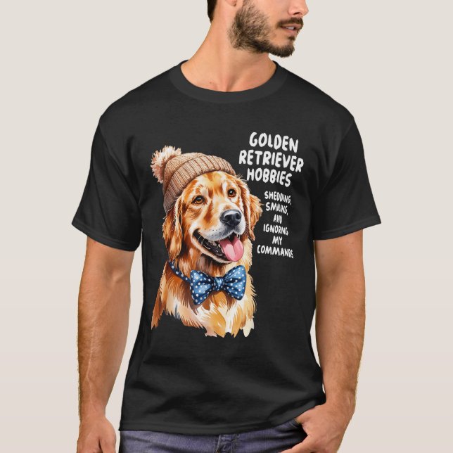 T-shirt Golden Retriever Outfit Idea For Women &amp; Retri (Devant)