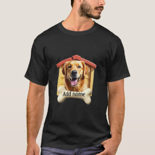 T-shirt Golden Retriever personnalisable Impression à la d