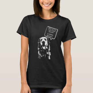 T-shirt Golden Retriever Pour Idea Femmes & Golden Retriev
