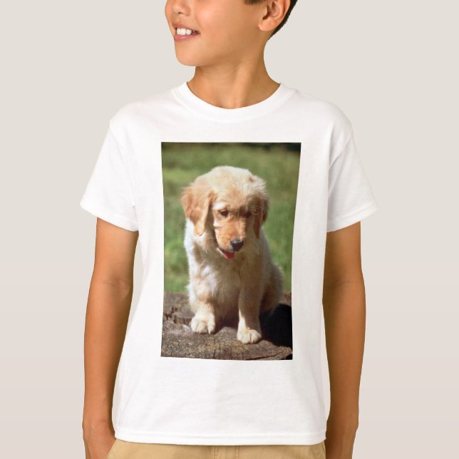 T-shirt Golden Retriever pub (Devant)