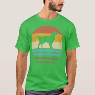 T-shirt Golden Retriever Retro Vintage