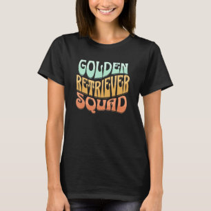 T-shirt Golden Retriever Squad Vintage Golden Dog Breed