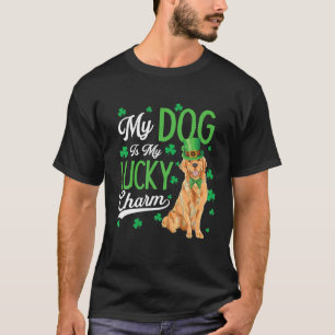 T-shirt Golden Retriever St Patrick's Day Drôle Amant chie