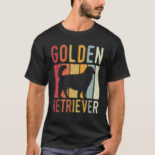T-shirt Golden Retriever Vintage Retro