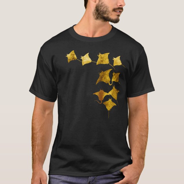 T-shirt Golden Stingray (Devant)