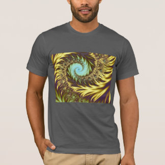 T-shirt Golden Swirls