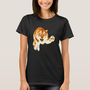 T-shirt Golden Tiger Panthera Tigre Rare Big Cat