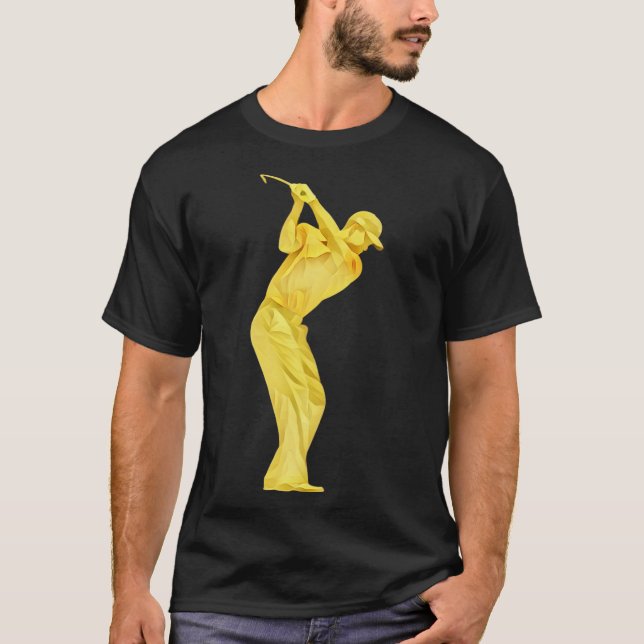T-shirt Golden Tiger Woods (Devant)