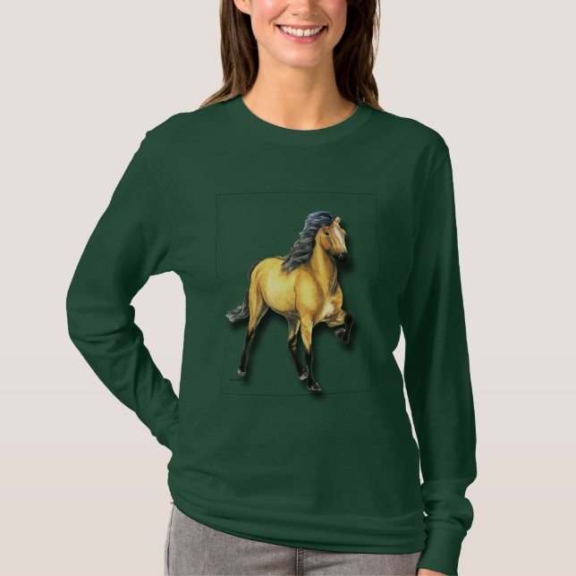 T-shirt Golden Tolt 2 cheval islandais (Devant)