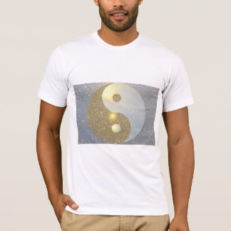 T-shirt Golden Ying Yang