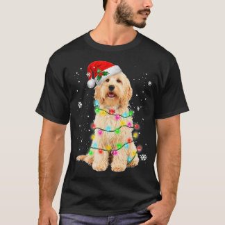 T-shirt Goldendoodle Chien Arbre Chandail de Noël Xmas Ani