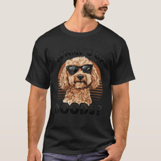 T-shirt Goldendoodle Chien race What's Up Dods
