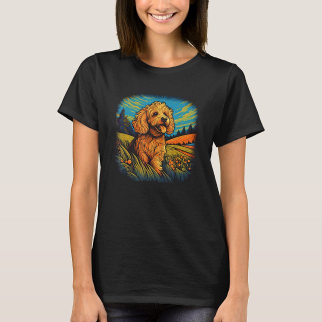 T-shirt Goldendoodle Dood  Doodle Dog Golden Doodle 26 (Devant)