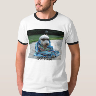 T-shirt Goldendoodle frais superbe Lounging par la piscine