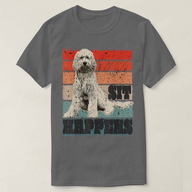 T-shirt Goldendoodle & Labradoodle chien maman chien drôle (Design devant)