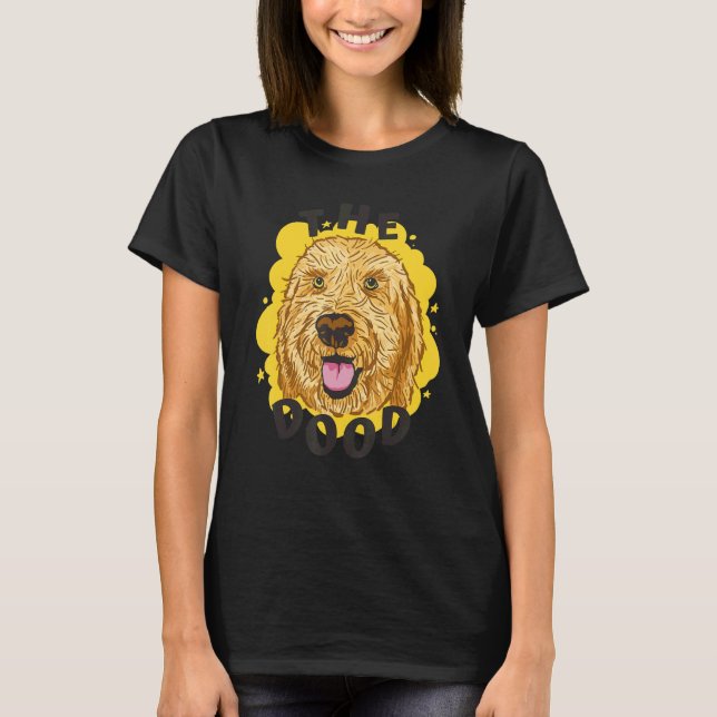 T-shirt Goldendoodle Le Dood Papa Maman Labradoodle (Devant)