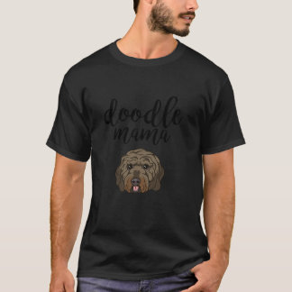T-shirt Goldendoodle Mama Doodle Mama Mama mignon chien ca