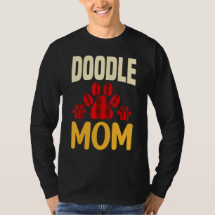 T-shirt Goldendoodle Maman Doodle Maman Maman Mignonne Chi