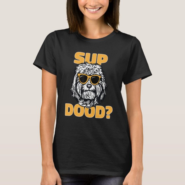 T-shirt Goldendoodle Sup Dood Doodle Chien (Devant)